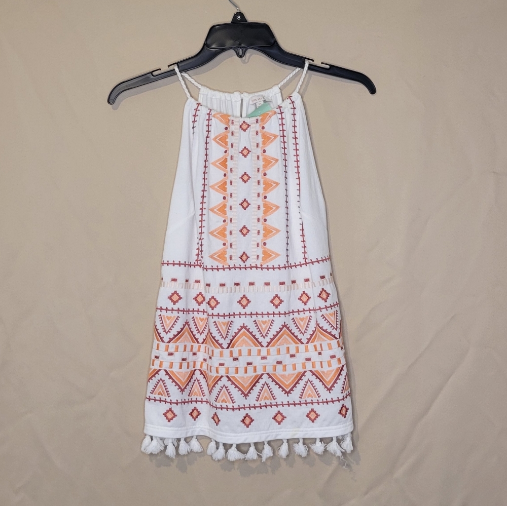 SKIES ARE BLUE TOP ROPE NECK SIZE XS- NWOT